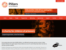 Tablet Screenshot of pillars.org.nz